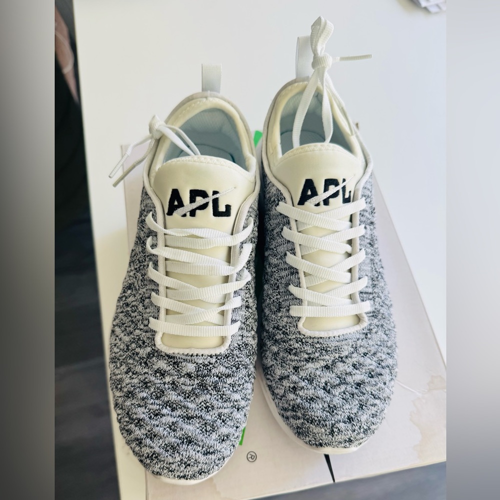 APL Black/White Knit Sneakers